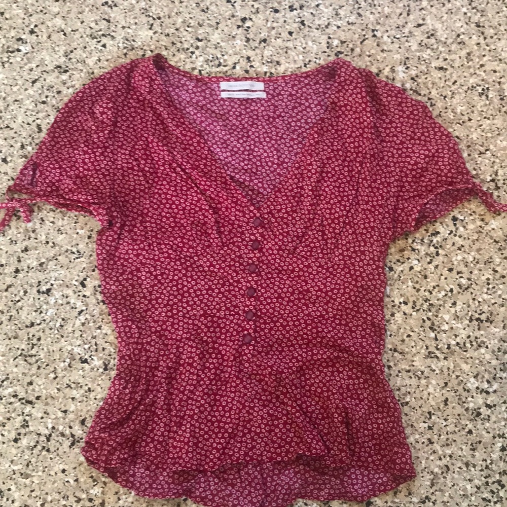 Red blouse from urban !